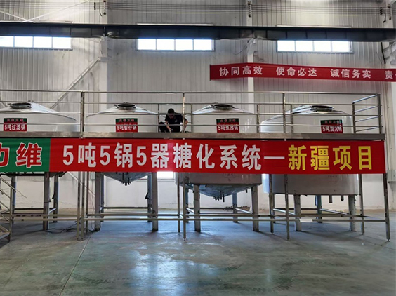 铜山精酿啤酒设备厂—5吨精酿啤酒设备—新疆项目